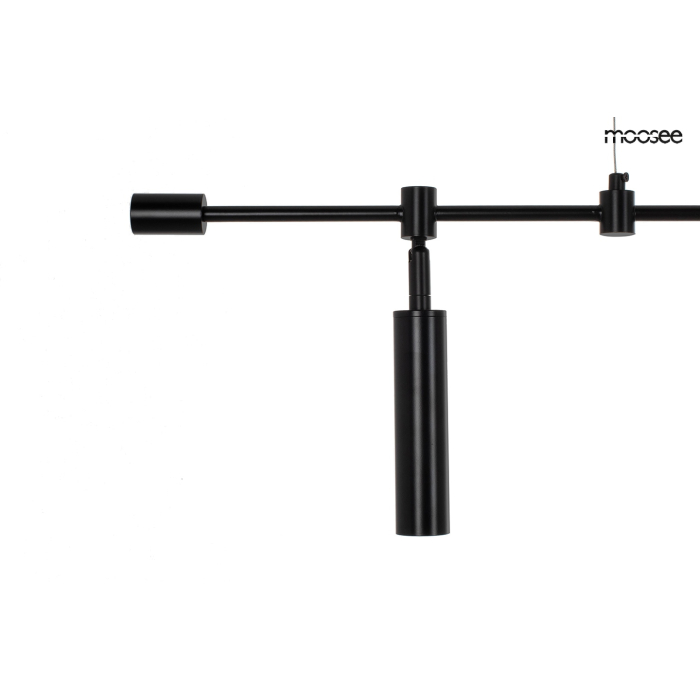 MOOSEE lampa wisząca TECHNICS czarna (MSE010100333)