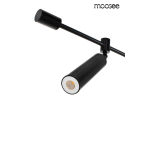 MOOSEE lampa wisząca TECHNICS czarna (MSE010100333)