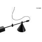 MOOSEE lampa wisząca TECHNICS czarna (MSE010100333)