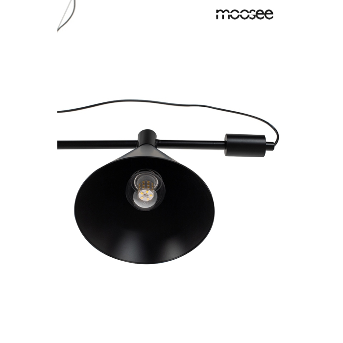 MOOSEE lampa wisząca TECHNICS czarna (MSE010100333)