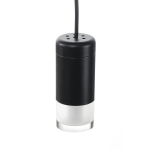 King Home Lampa wisząca FLUSSO 2 czarna (91905)