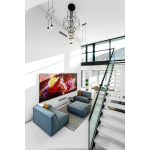 King Home Lampa wisząca FLUSSO 2 czarna (91905)