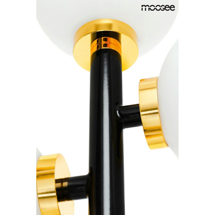 Moosee MOOSEE lampa stołowa COSMO TABLE - czarny, złoty (MSE010300150)