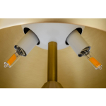 King Home Lampa biurkowa FUNGO złota - mosiądz (MT20520-2-250T)