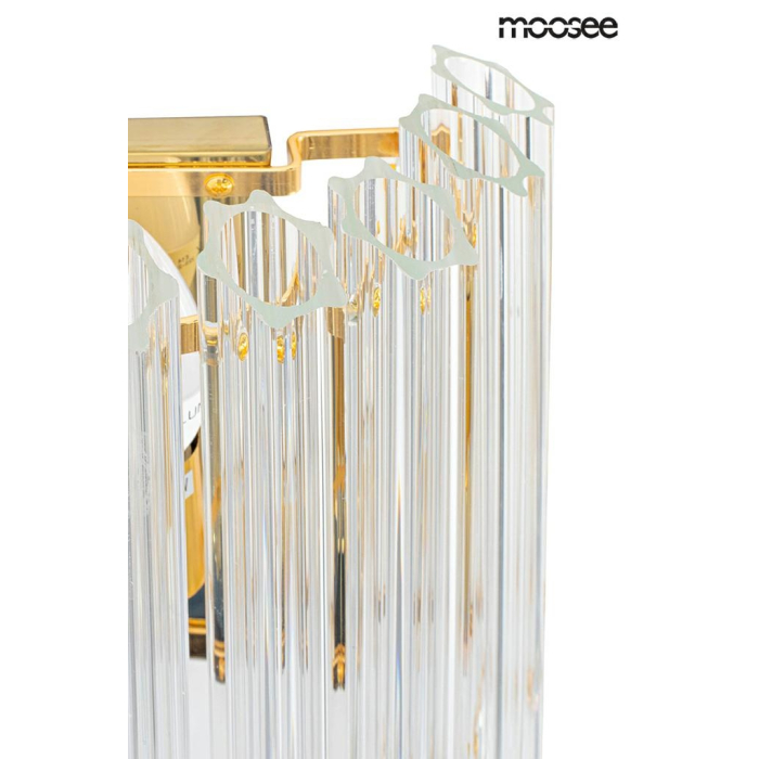 Moosee MOOSEE lampa ścienna PALACE złota (MSE010400195)