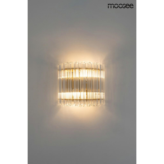 Moosee MOOSEE lampa ścienna PALACE złota (MSE010400195)