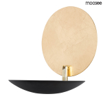 Moosee MOOSEE lampa ścienna ECLISE złota / czarna (MSE010400202)