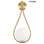 Moosee MOOSEE lampa ścienna ROMA złota (MSE010400204)