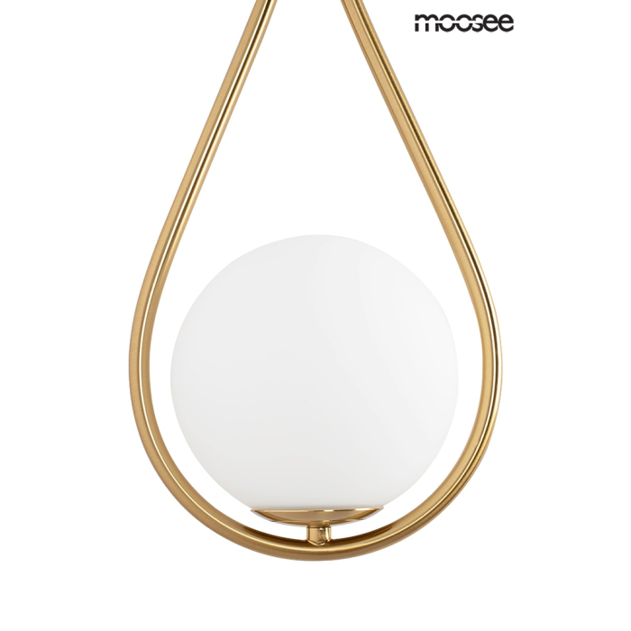 Moosee MOOSEE lampa ścienna ROMA złota (MSE010400204)