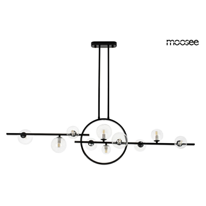 MOOSEE lampa wisząca ALURE LINE TWIN 120 czarna (MSE010100347)
