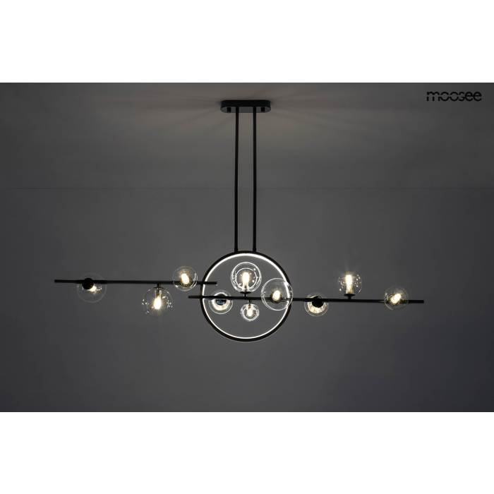 MOOSEE lampa wisząca ALURE LINE TWIN 120 czarna (MSE010100347)