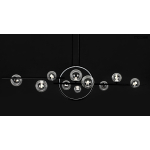 MOOSEE lampa wisząca ALURE LINE TWIN 120 czarna (MSE010100347)