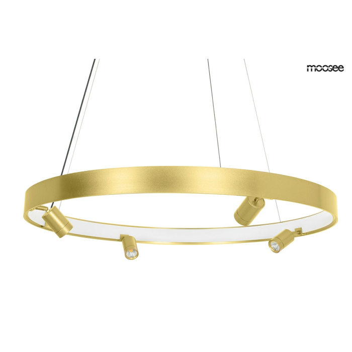 Moosee MOOSEE lampa wisząca CIRCLE SPOT 74 GOLD złota (MSE010100160)