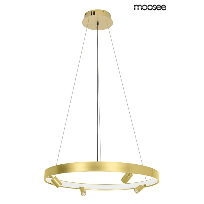 Moosee MOOSEE lampa wisząca CIRCLE SPOT 74 GOLD złota (MSE010100160)