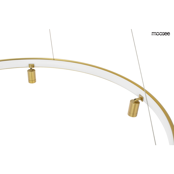 Moosee MOOSEE lampa wisząca CIRCLE SPOT 74 GOLD złota (MSE010100160)