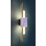 MOOSEE lampa ścienna EVANS biała / złota (MSE010100282)