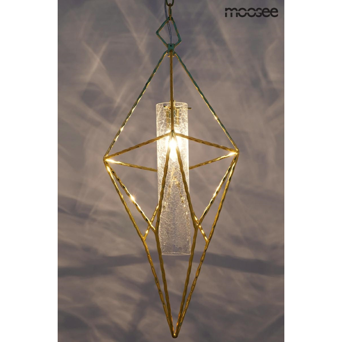 Moosee MOOSEE lampa wisząca HAVANA L - złota (MSE010100130)