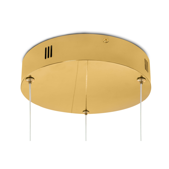 King Home Lampa wisząca VISTA TRIPLE złoty chrom (JD8125.GOLD)