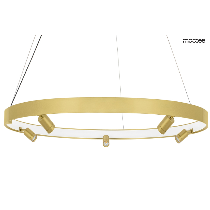 Moosee MOOSEE lampa wisząca CIRCLE SPOT 98 GOLD złota (MSE010100161)