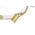 Moosee MOOSEE lampa wisząca CIRCLE SPOT 98 GOLD złota (MSE010100161)