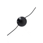 King Home Lampa podłogowa FACE FLOOR czarna (JL0018)