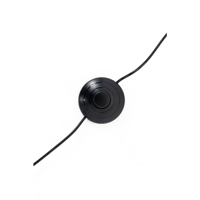 King Home Lampa podłogowa FACE FLOOR czarna (JL0018)