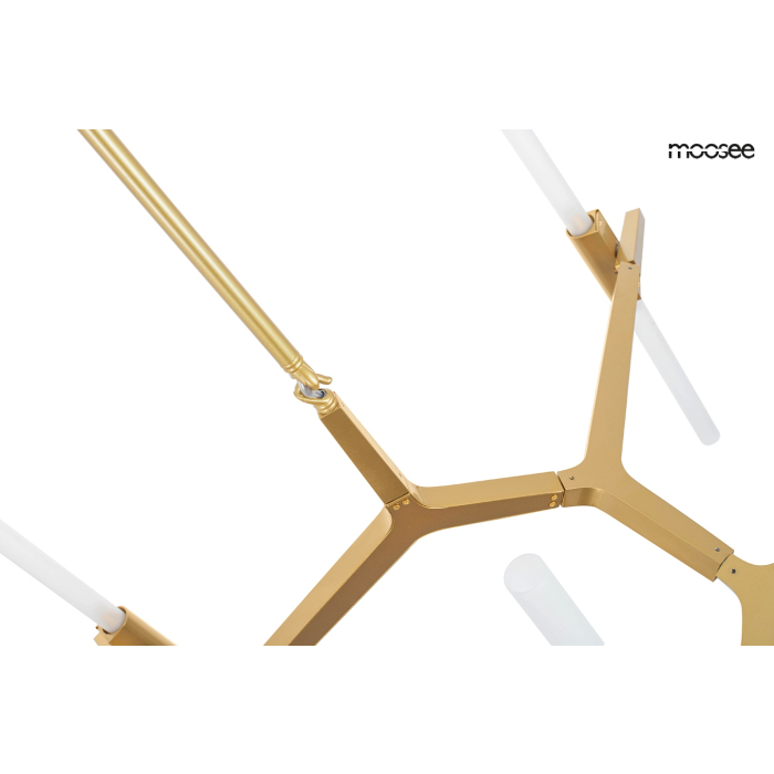 MOOSEE lampa wisząca CANDELABR 10 złota (MSE010100317)