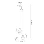 MOOSEE lampa wisząca ACUSTICA czarna (MSE010100332)