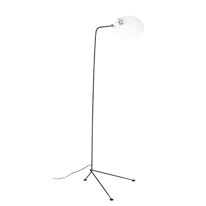 King Home Lampa podłogowa RAVEN FLOOR UP czarna - aluminium, stal węglowa (XCF3621-1)