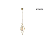 Moosee MOOSEE lampa wisząca HAVANA S - złota (MSE010100128)
