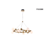Moosee MOOSEE lampa wisząca VALENTINO M - złota (MSE010100137)