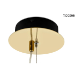Moosee MOOSEE lampa wisząca VALENTINO M - złota (MSE010100137)