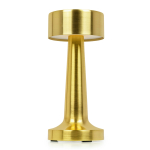 King Home Lampa biurkowa LEE złota - wbudowana bateria, LED (LEE.GOLD)
