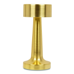 King Home Lampa biurkowa LEE złota - wbudowana bateria, LED (LEE.GOLD)