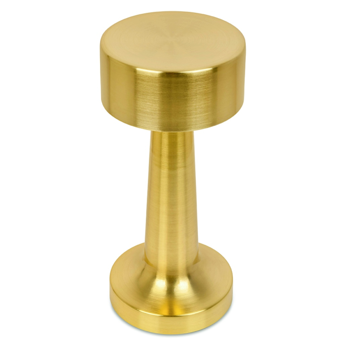 King Home Lampa biurkowa LEE złota - wbudowana bateria, LED (LEE.GOLD)