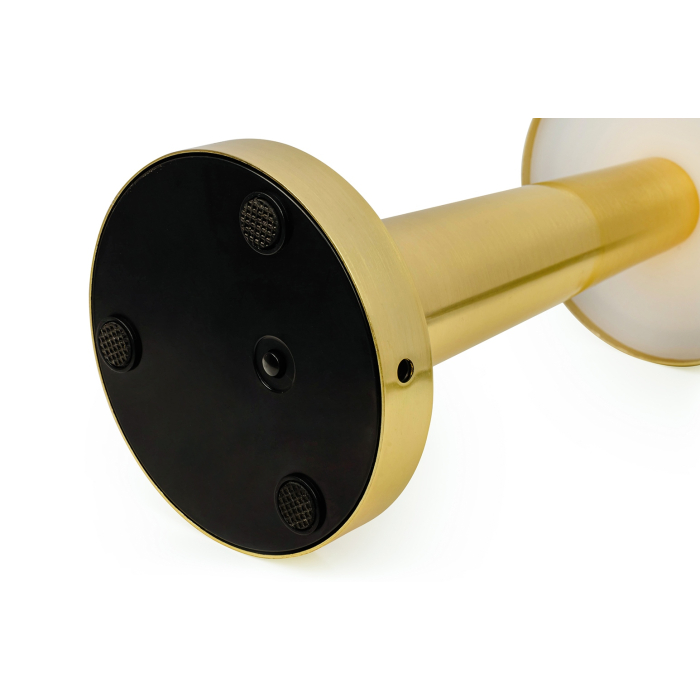 King Home Lampa biurkowa LEE złota - wbudowana bateria, LED (LEE.GOLD)