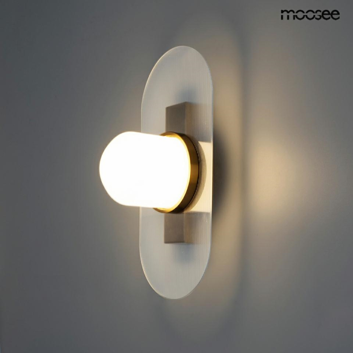 MOOSEE lampa ścienna ROSA transparentna (MSE010100267)