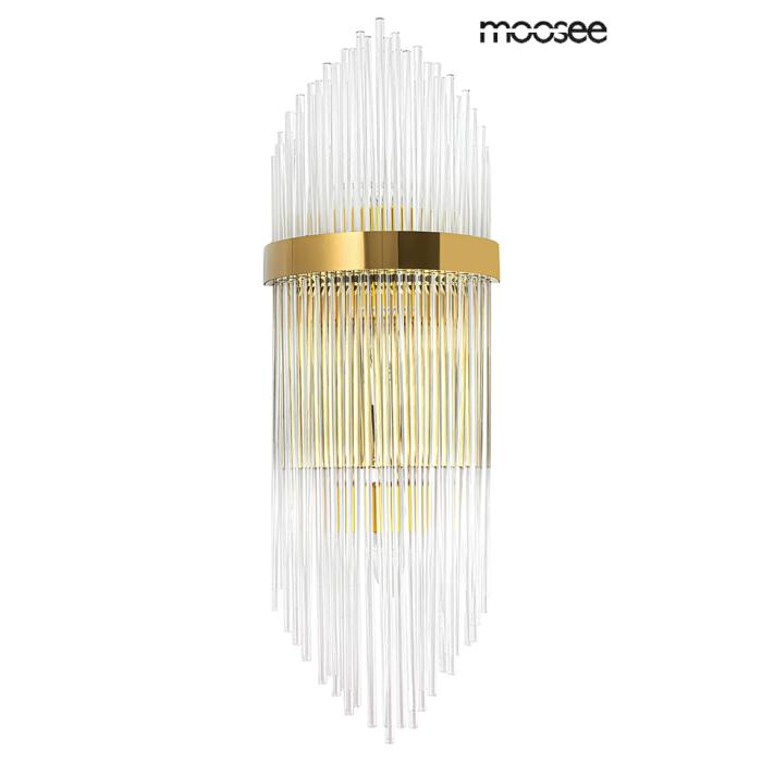 MOOSEE lampa ścienna FLORENS L złota (MSE010100349)