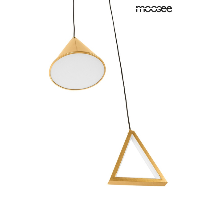 MOOSEE lampa wisząca ACUSTICA złota (MSE010100331)