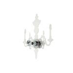 King Home Lampa ścienna ICE 3D transparentna - akryl (XCW2874)