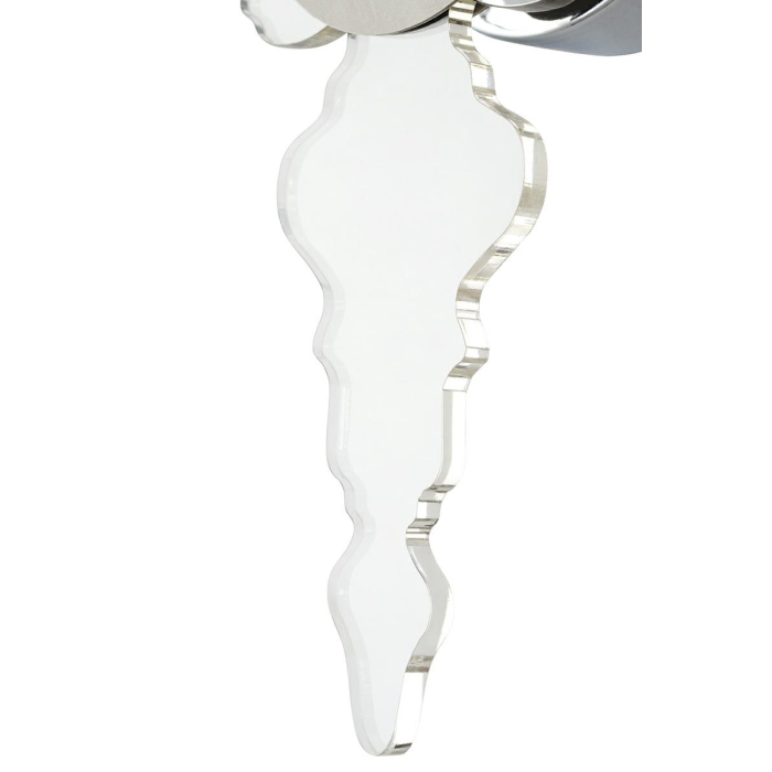 King Home Lampa ścienna ICE 3D transparentna - akryl (XCW2874)