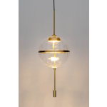 King Home Lampa wisząca CHAPLIN 300 mosiądz  - LED, szkło (MD12001-1Y-300)