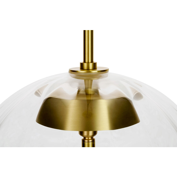King Home Lampa wisząca CHAPLIN 300 mosiądz  - LED, szkło (MD12001-1Y-300)