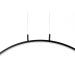 King Home Lampa wisząca CIRCULO 100 (JD6065.100BK)