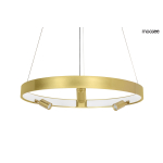 Moosee MOOSEE lampa wisząca CIRCLE SPOT 60 GOLD złota (MSE010100159)