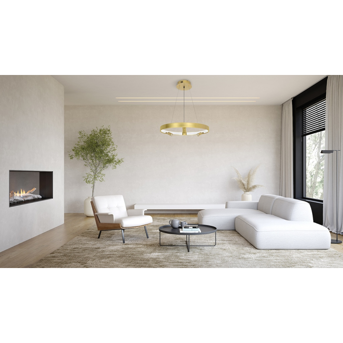 Moosee MOOSEE lampa wisząca CIRCLE SPOT 60 GOLD złota (MSE010100159)