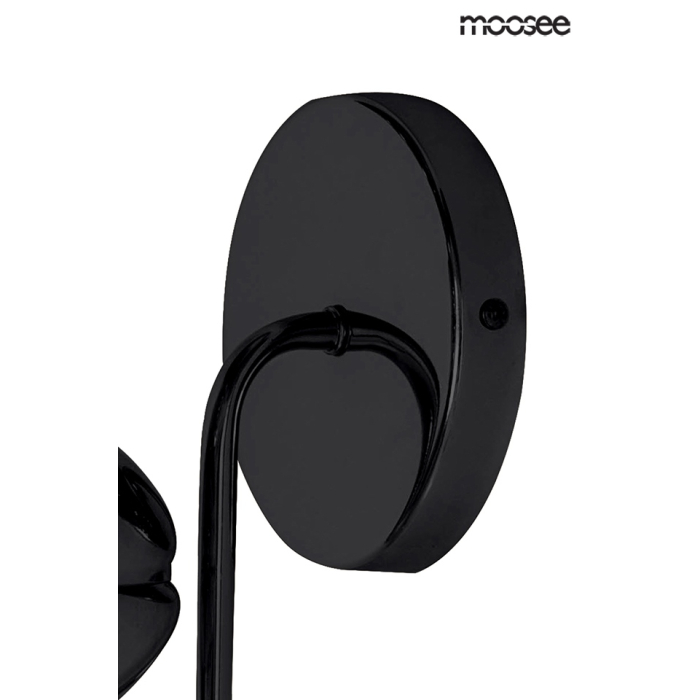 MOOSEE lampa ścienna QUEEN 20 czarna (MSE010100228)