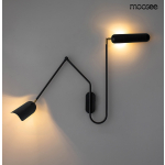 MOOSEE lampa ścienna TENTA czarna (MSE010100297)