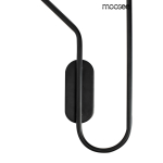 MOOSEE lampa ścienna TENTA czarna (MSE010100297)
