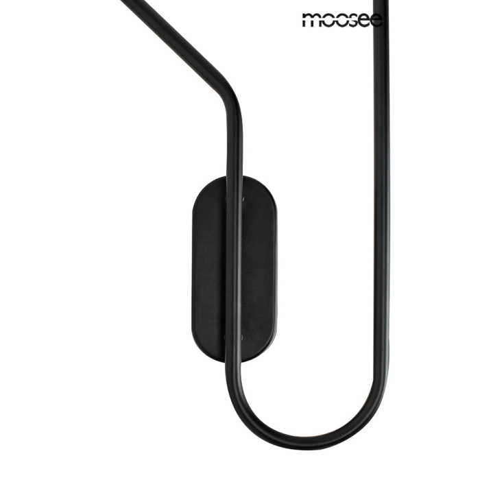 MOOSEE lampa ścienna TENTA czarna (MSE010100297)